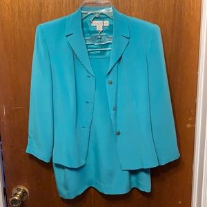 Vintage silk suit